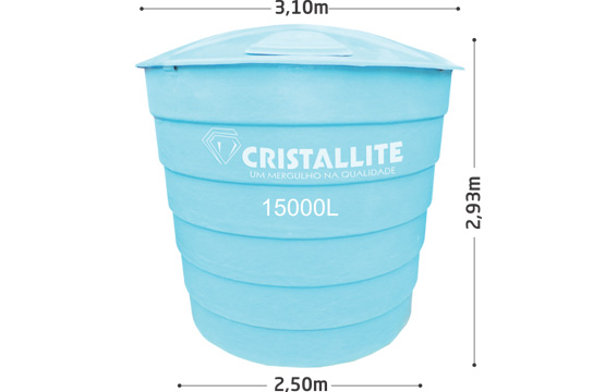 Caixa d'água 15.000L